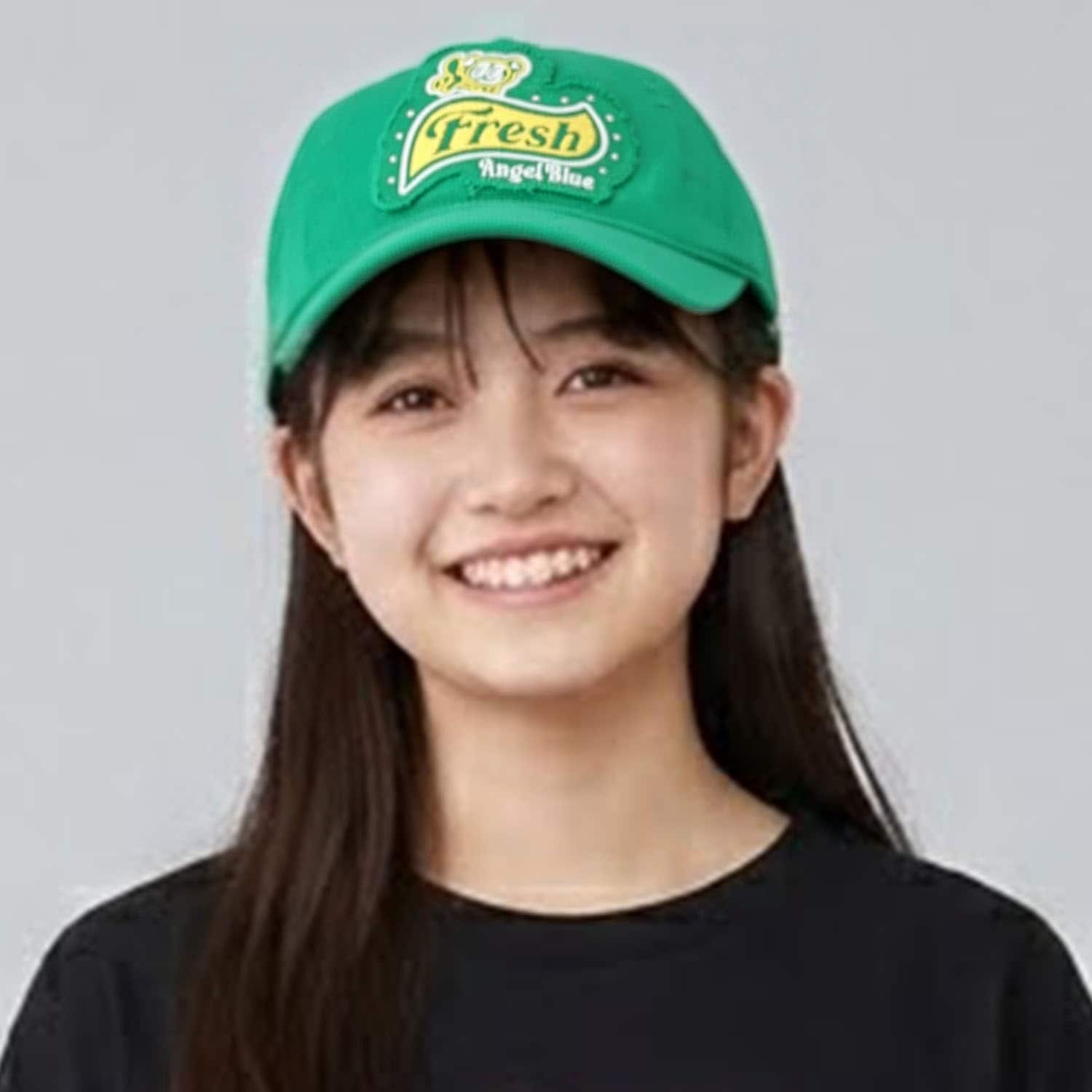 【エンジェルブルー】アップリケキャップ