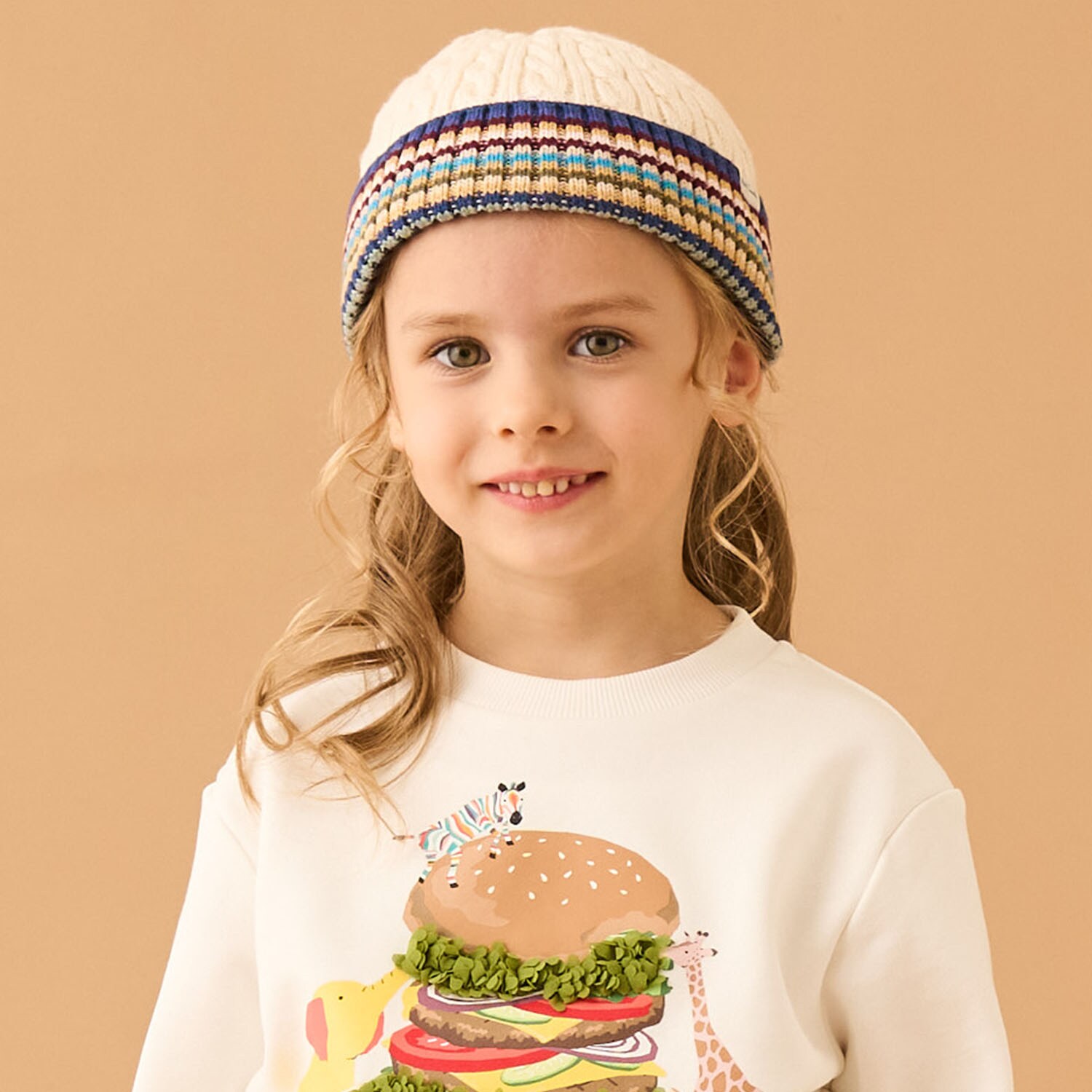 ケーブル編みニットワッチ