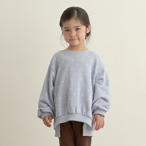 【表コットン毛玉バイバイ】アソート柄スリットリラックススエット