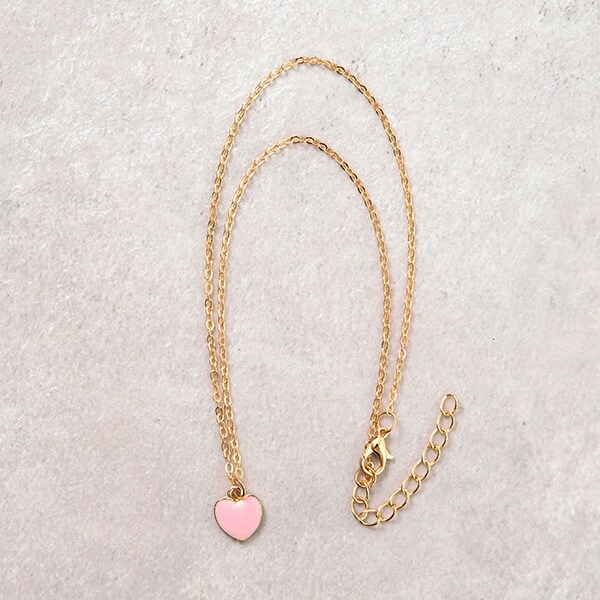 ハートチャームネックレス