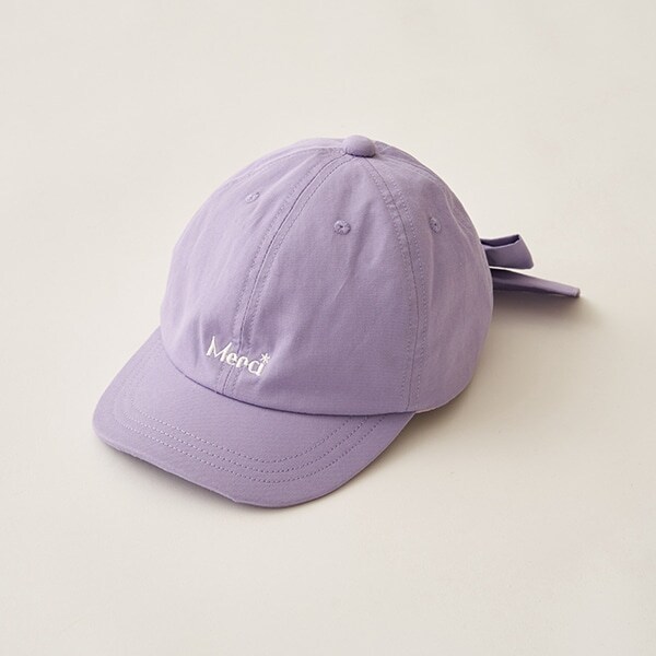 アソートロゴ刺しゅうリボンキャップ