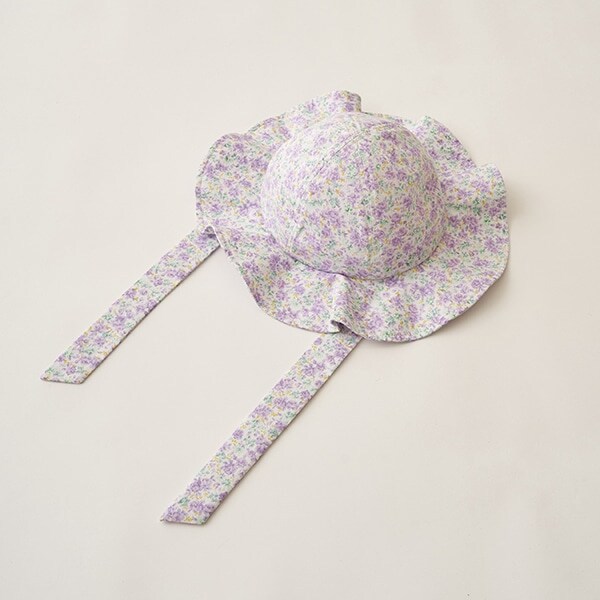 柄アソートリボンフリルハット