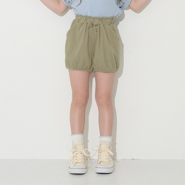 【のびのびジャガード】バルーンショートパンツ