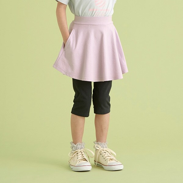 【万能アイテム】のびのびストレッチ6分丈スカッツ