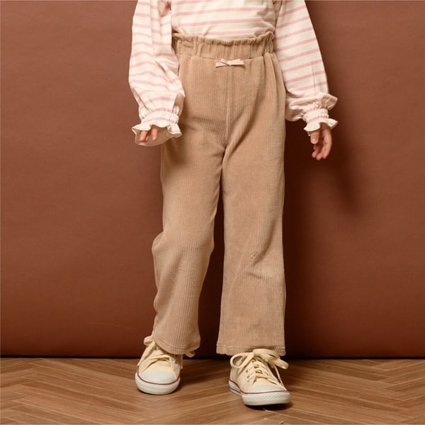 【やみつきになる着心地】ニットコールフレアパンツ