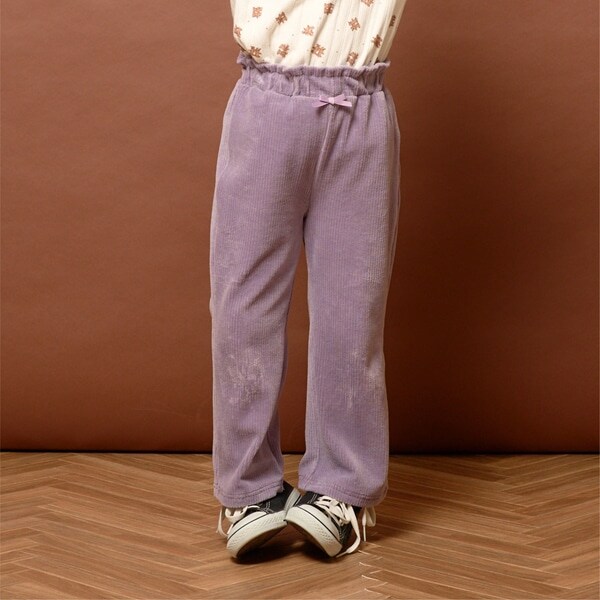 【やみつきになる着心地】ニットコールフレアパンツ