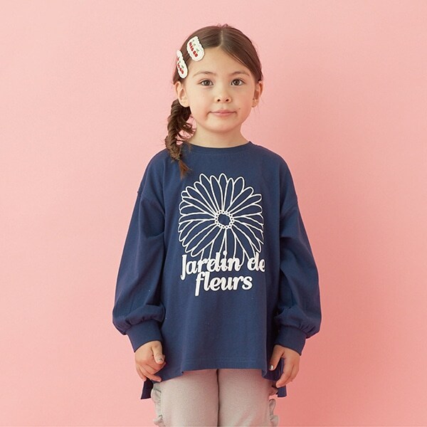 【型崩れしないやわらかコットン】アソートプリントチュニックTシャツ