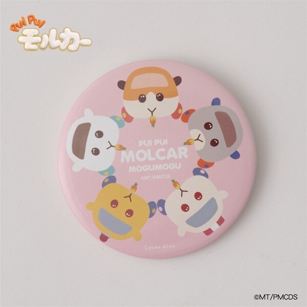 【モルカー】もぐもぐビッグ缶バッジ