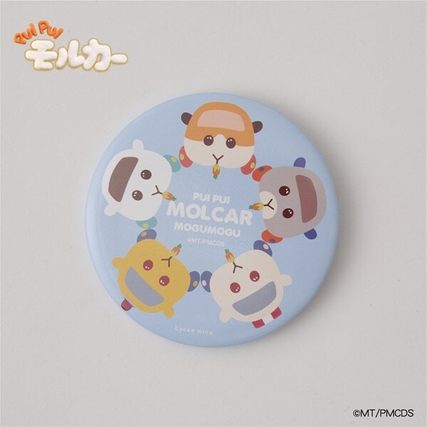 【モルカー】もぐもぐビッグ缶バッジ