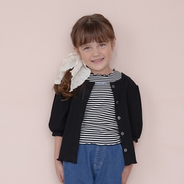 前後2way7分袖カーディガン