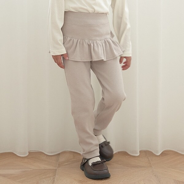 【ともパン】フリルフリルスリムパンツ