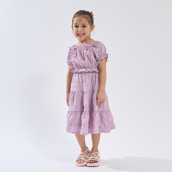 【前後どっちでもOK!】ブラウス&ティアードスカートセット