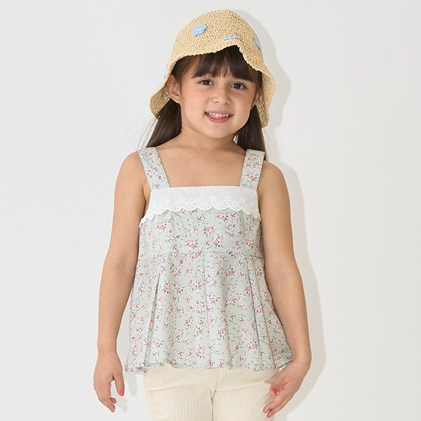 柄アソートペプラムキャミソール