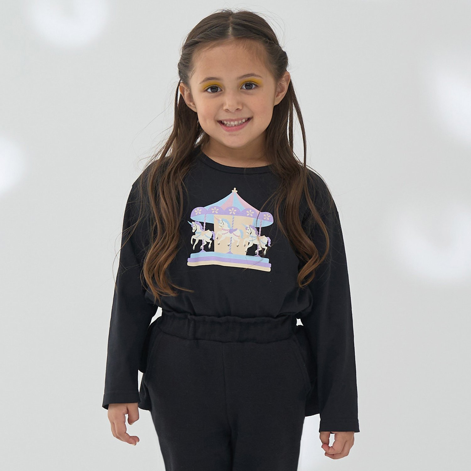 【ソフトコットン】選べる4柄8色展開アソートプリントAラインTシャツ