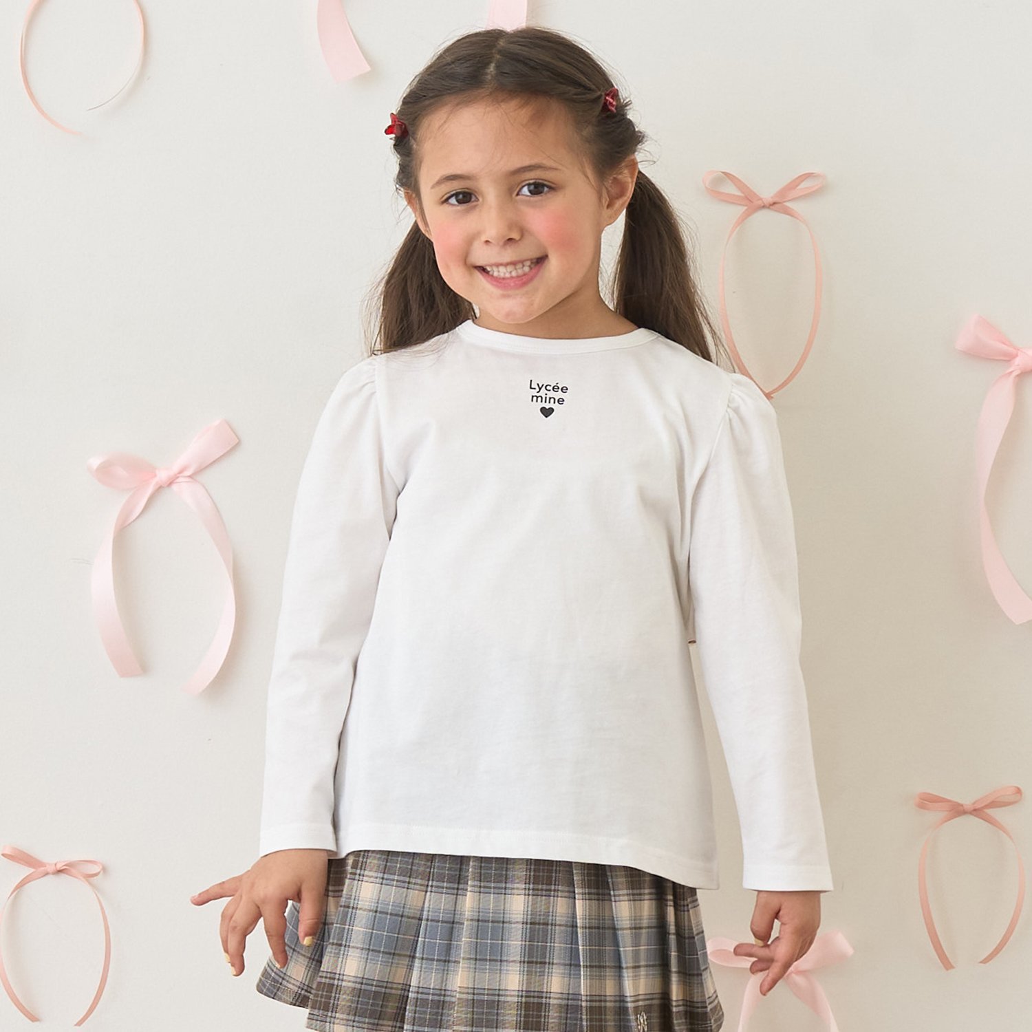 【どちらが前でもOK】【ソフトコットン】AラインTシャツ