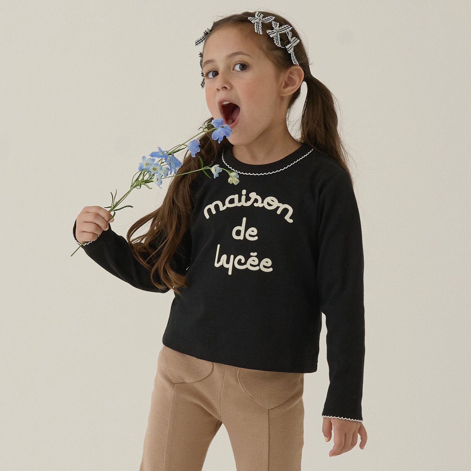 ピコミシンパターンメッシュトップス