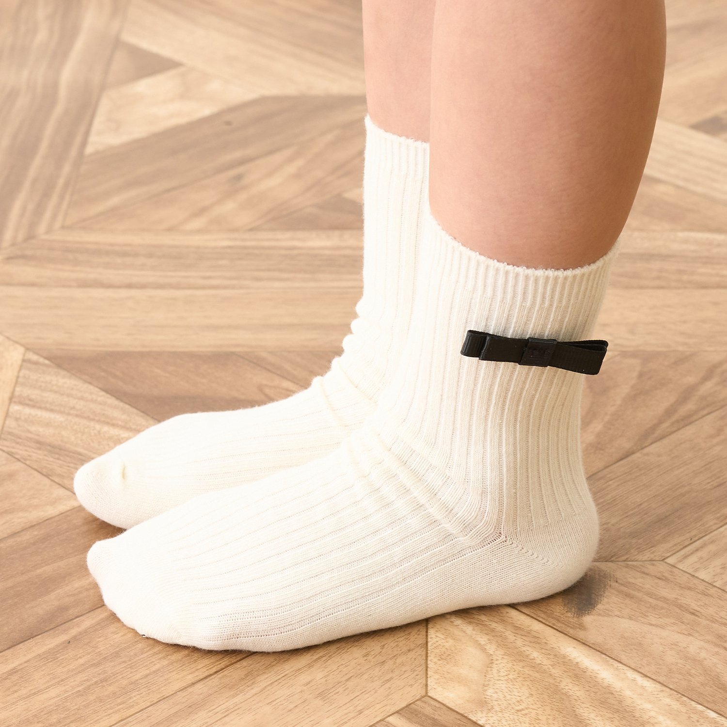 リボン付きソックス