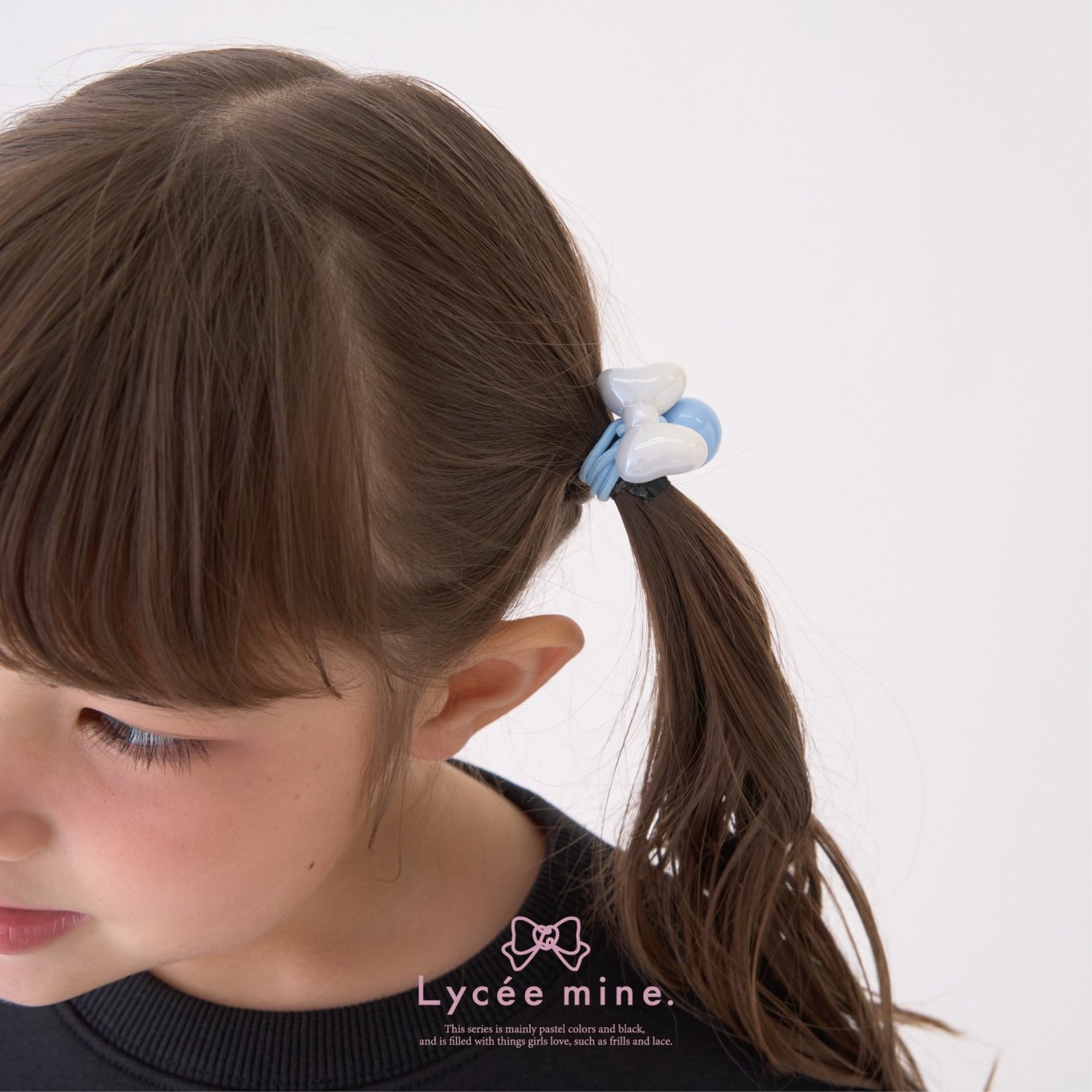 【Lycee mine バレエシリーズ】グラデーションリボンヘアゴム2Pセット