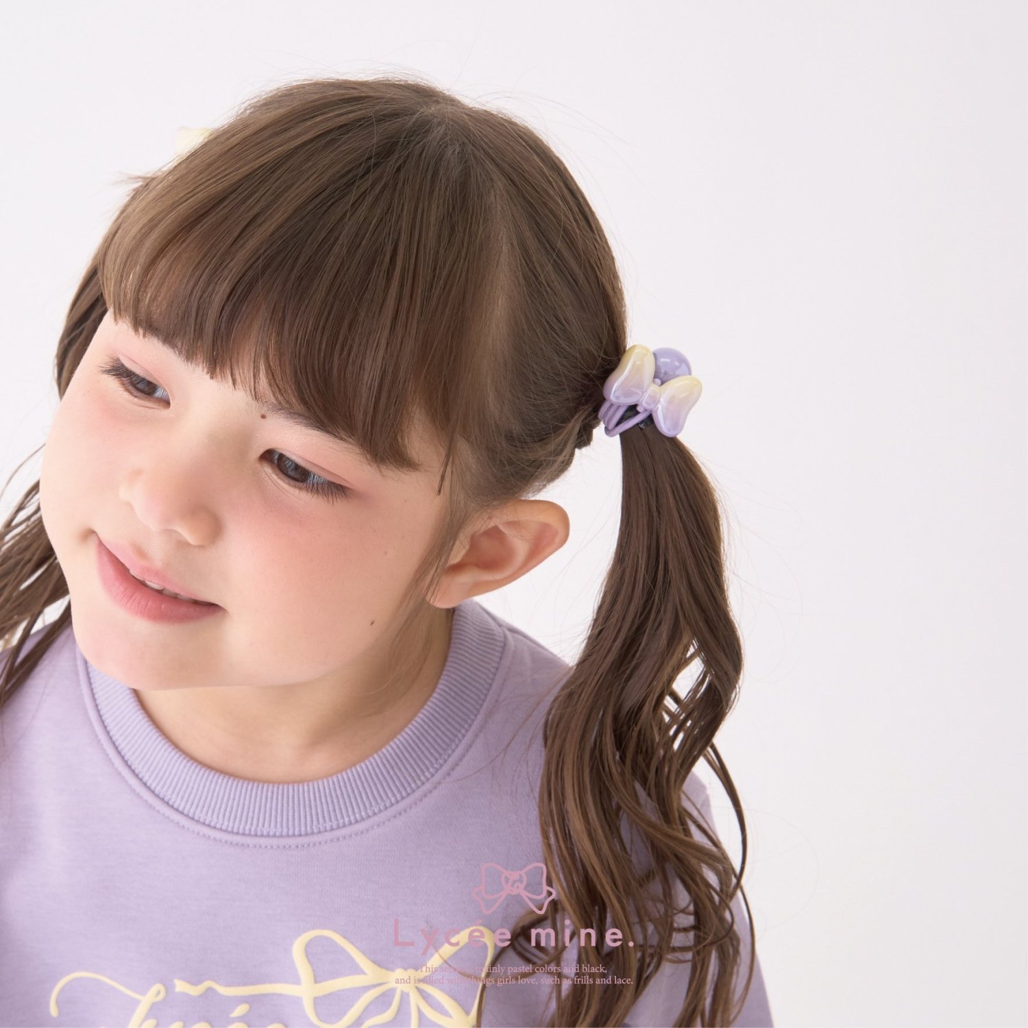 【Lycee mine バレエシリーズ】グラデーションリボンヘアゴム2Pセット