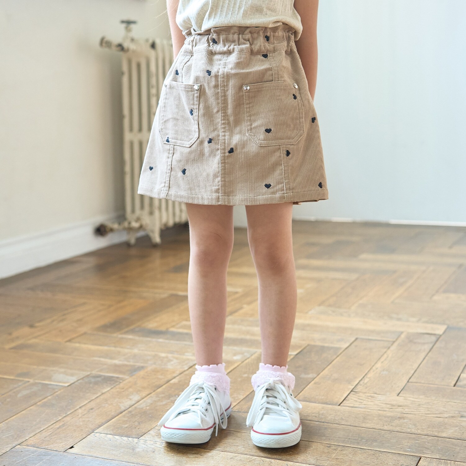 アソート刺しゅうスカパン