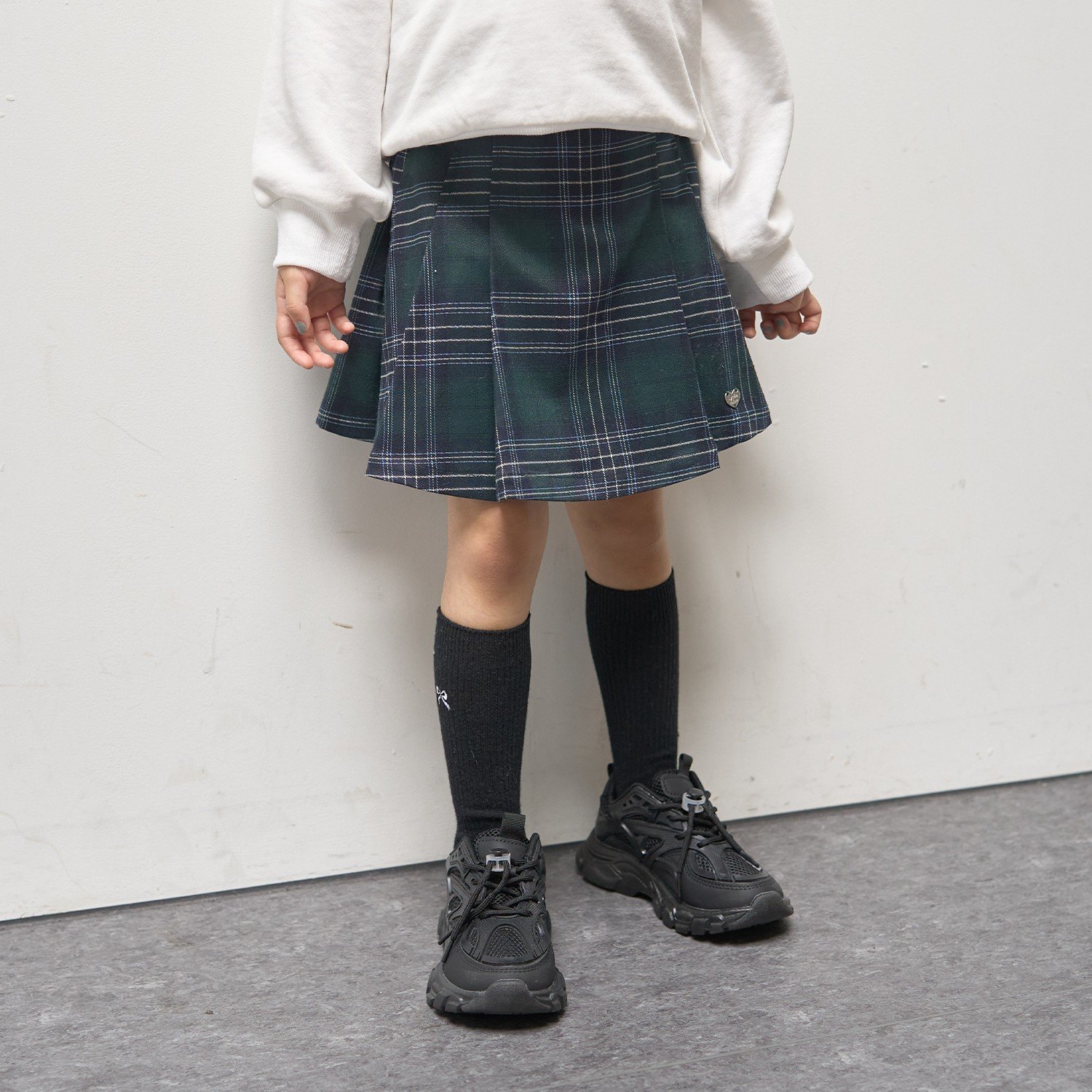 タックプリーツスカパン