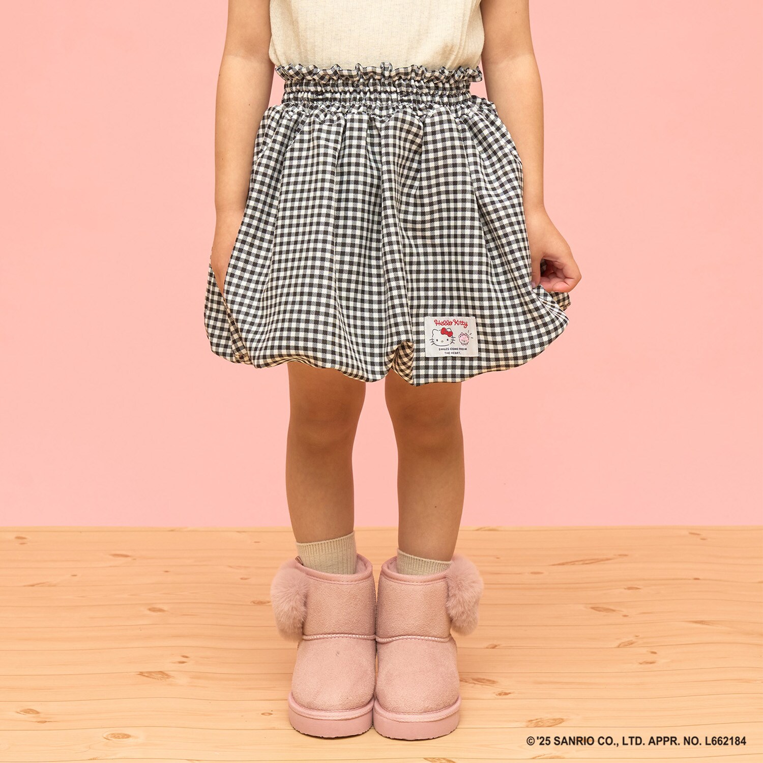 【サンリオキャラクターズ】【どちらが前でもOK】【4way】ビスチェでも着れちゃうバルーンスカート