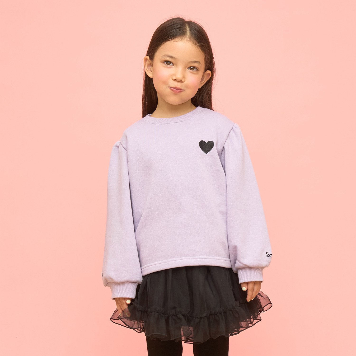 【速乾裏毛】ワンポイント刺繍スウェット