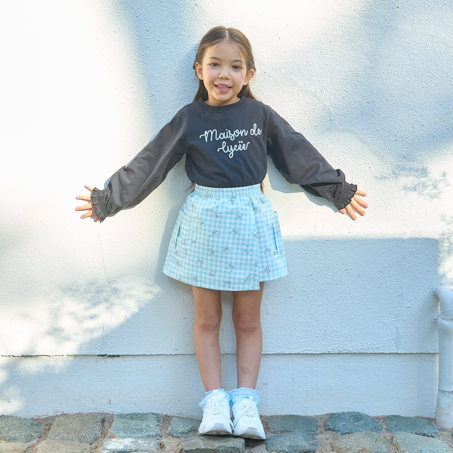 【スクール対応】【撥水・防汚・耐久・UV】ポケット付きラップパンツ