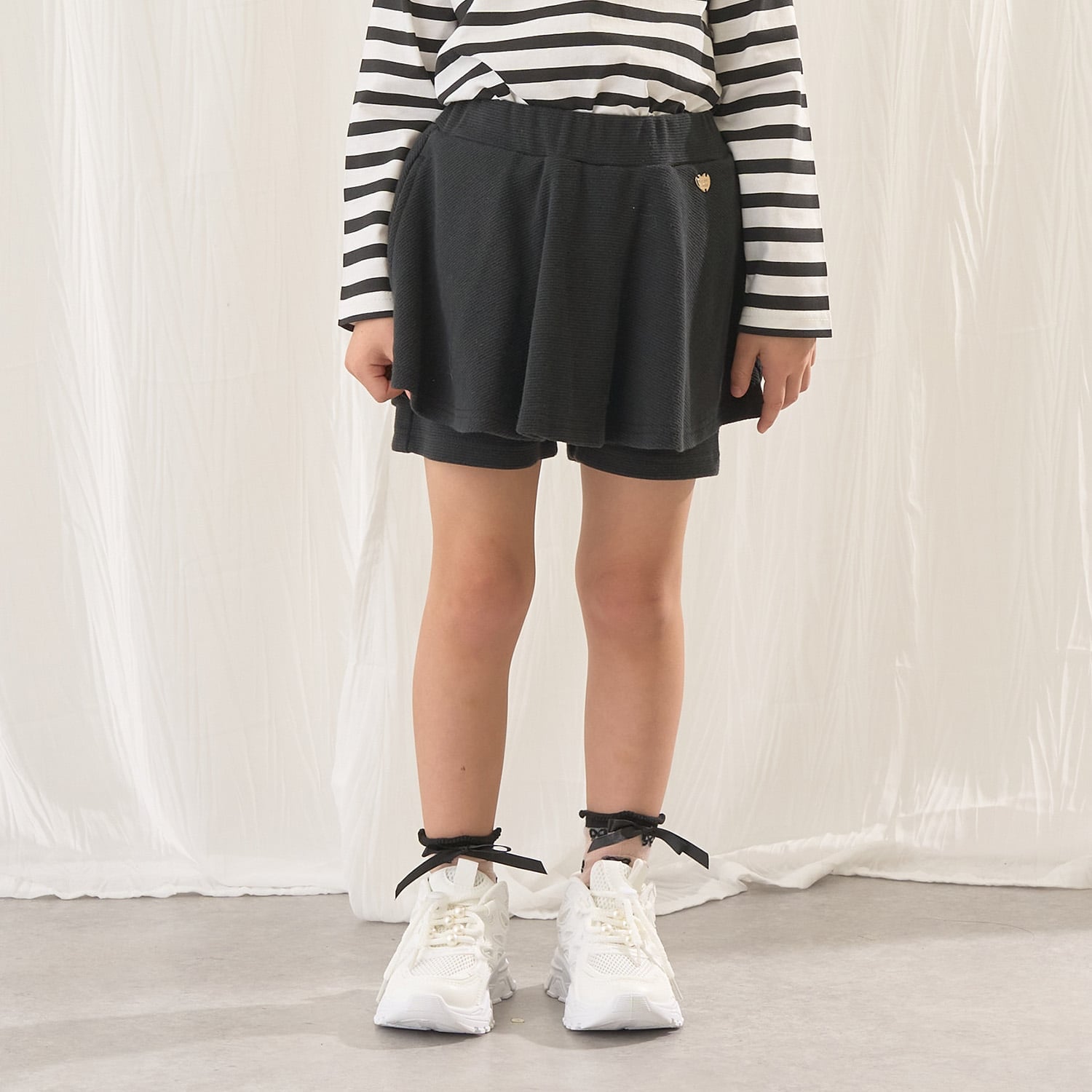 【ともパン】パンツ付きフレアスカート