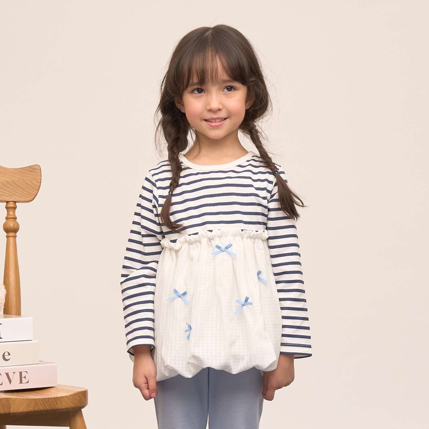 【綿100％】 【速乾・UV・型崩れしない】【どちらが前でもOK】【ムテキT】バルーンペプラムトップス