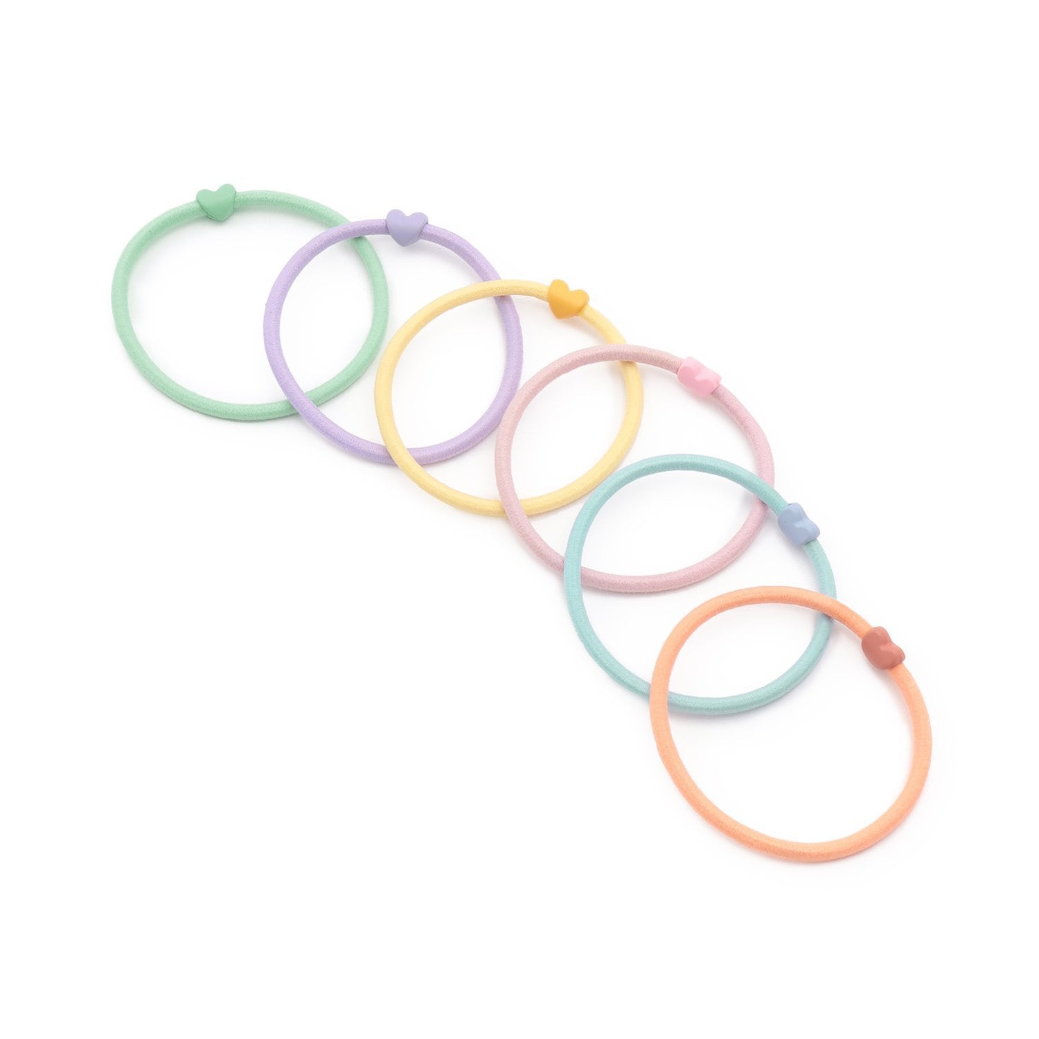 ミニミニハートヘアゴム(6コセット)