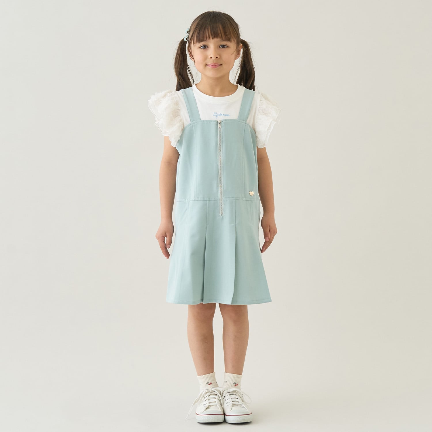 【予約/5月下旬～6月上旬入荷予定】【お着替えラクラク】プリーツワンピース