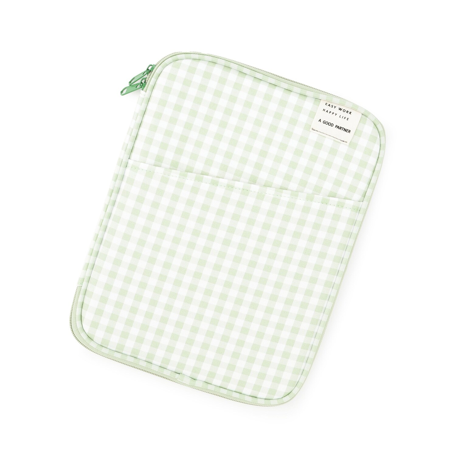 【スクール対応】ギンガムチェックタブレットケース(11インチ)