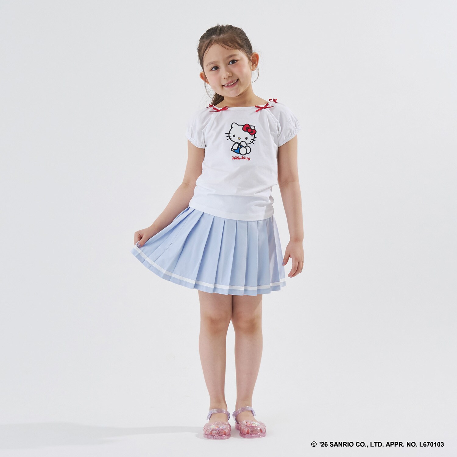 【予約/6月中旬～下旬入荷予定】【安心/インパン付き】【熱をブロック】プリーツスカート