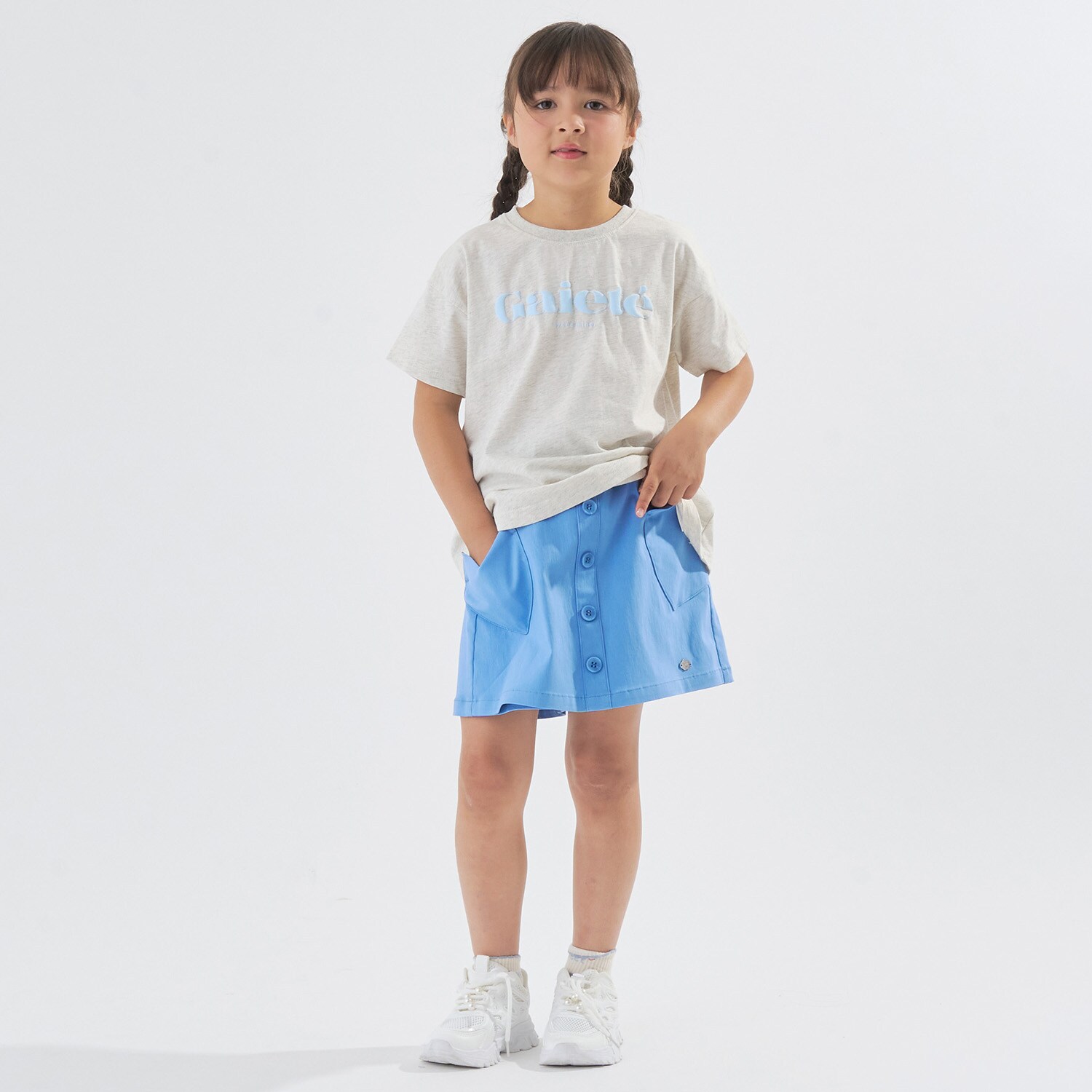 【予約/6月中旬～下旬入荷予定】【ともパン】ハートポケットスカパン