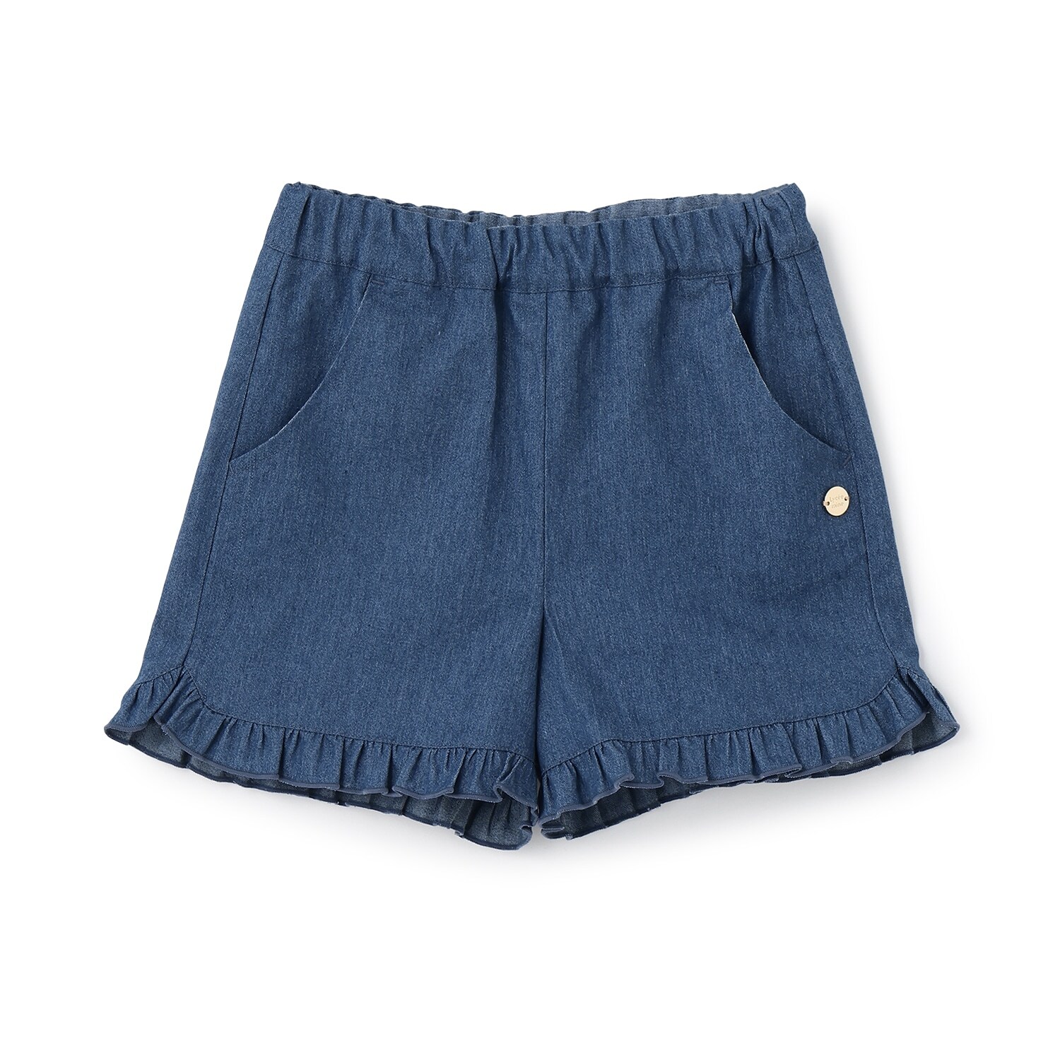 【予約/6月下旬～7月上旬入荷予定】ベーシック裾フリルショートパンツ