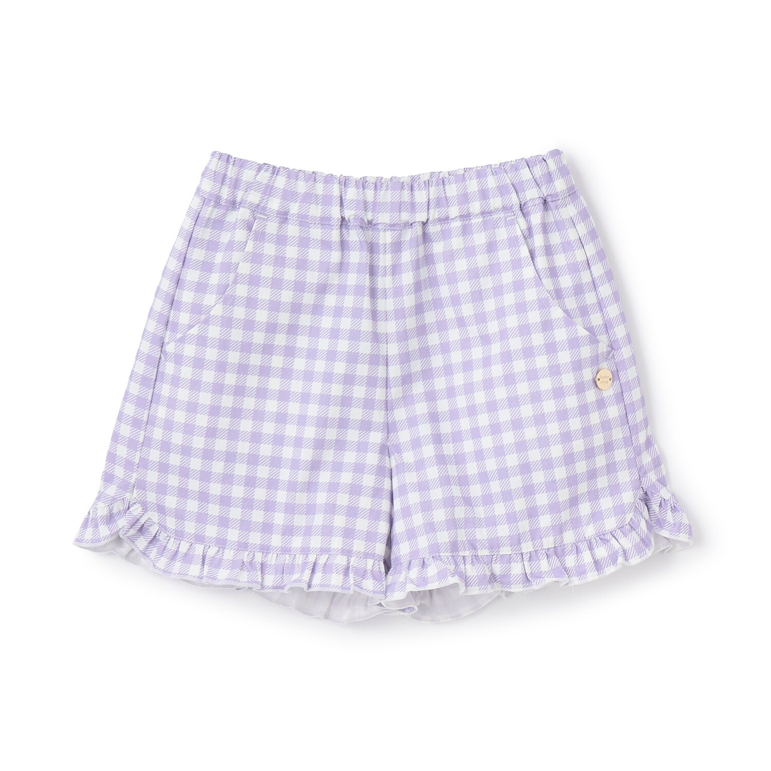 【予約/6月下旬～7月上旬入荷予定】ベーシック裾フリルショートパンツ