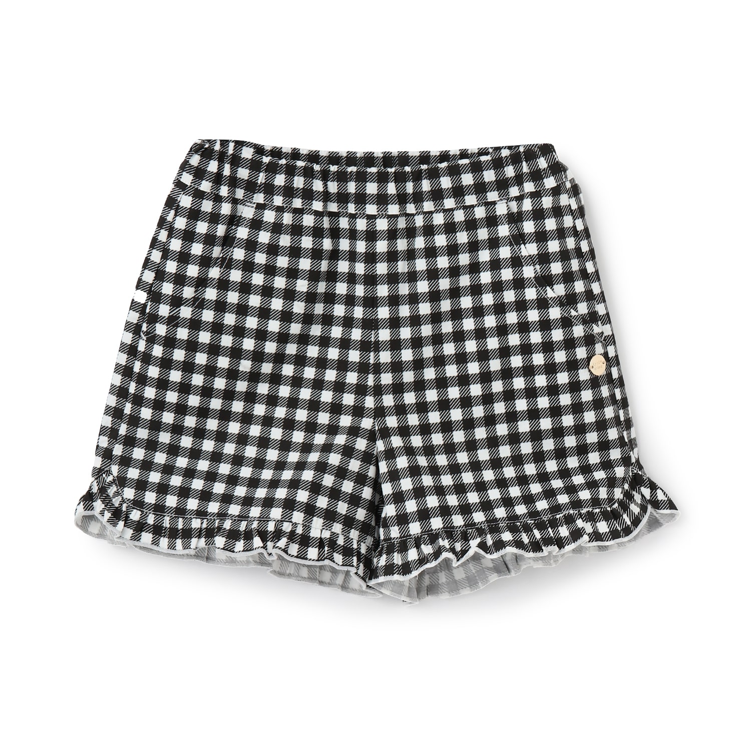 【予約/6月下旬～7月上旬入荷予定】ベーシック裾フリルショートパンツ