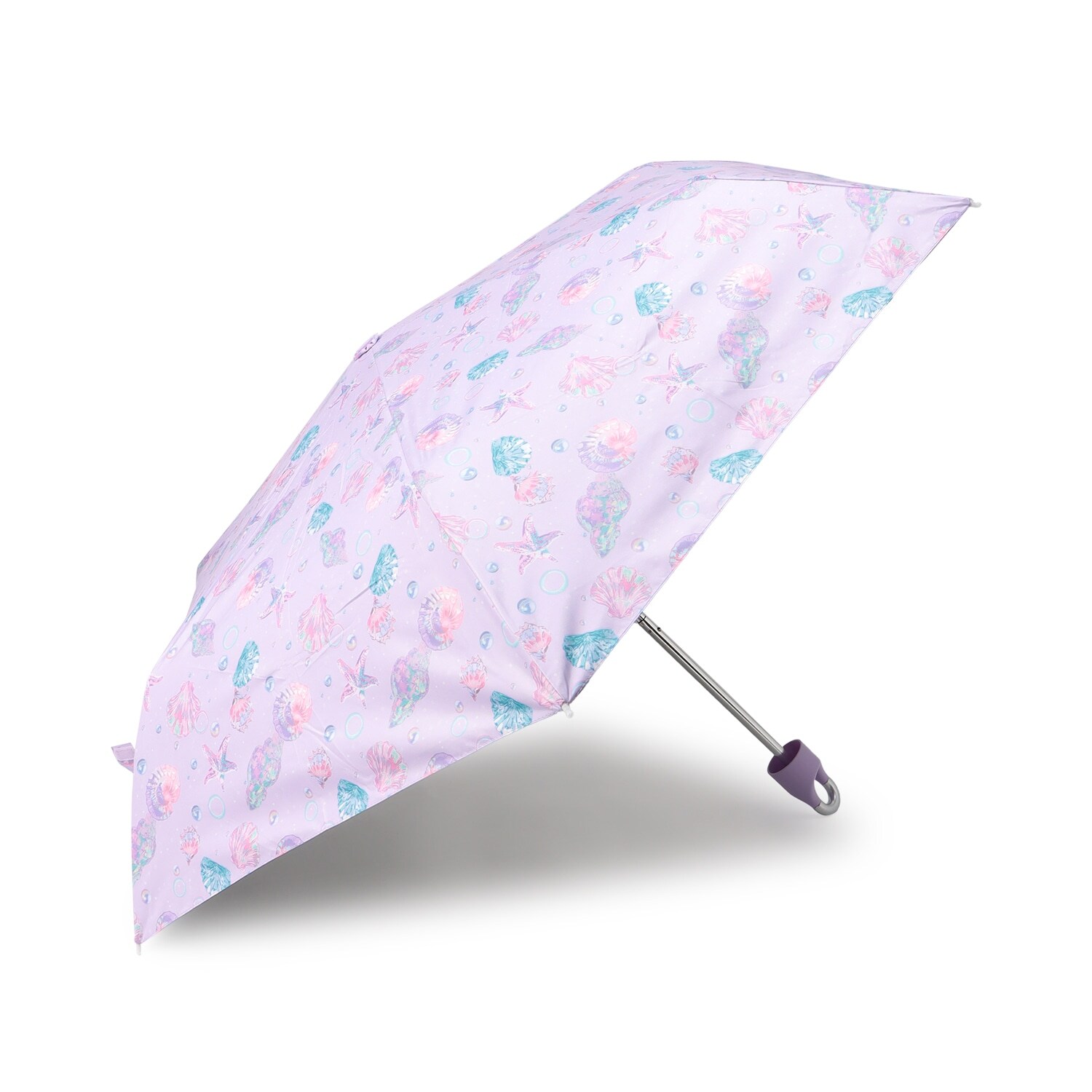 【予約/5月中旬～5月下旬入荷予定】【晴雨兼用】【UV】ひっかけられる持ち手の折りたたみ傘