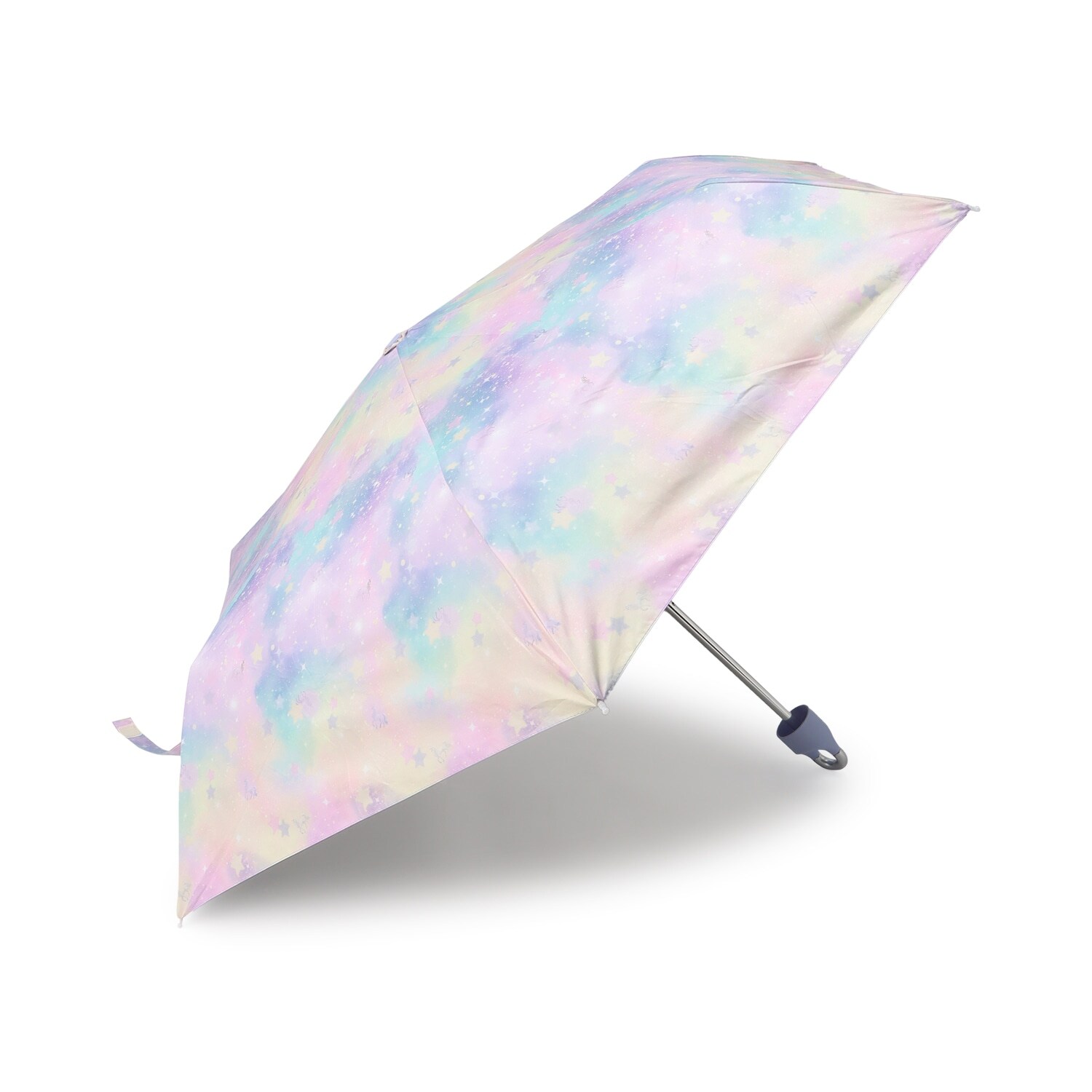 【予約/5月中旬～5月下旬入荷予定】【晴雨兼用】【UV】ひっかけられる持ち手の折りたたみ傘