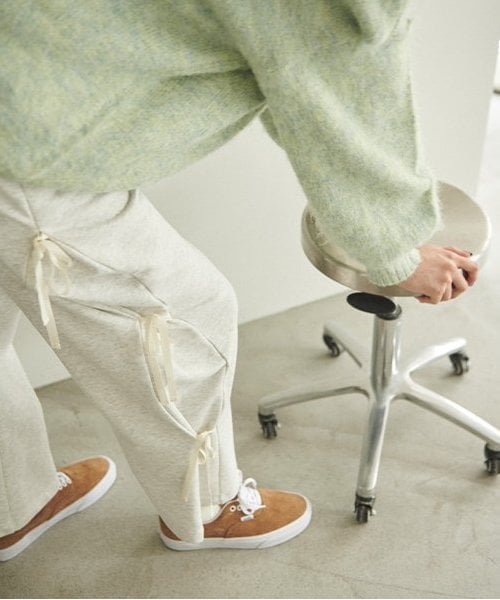 サイドリボンタックパンツ | LUKU nari（ルクナーリー）