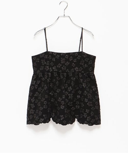 花ジャガードチュニック