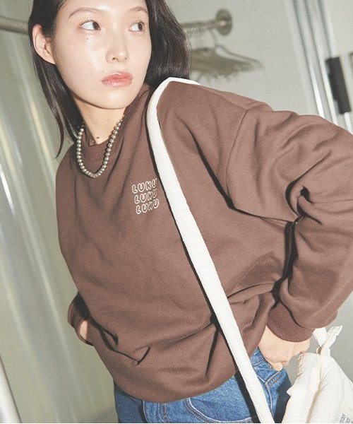 ロゴスウェットプルオーバー