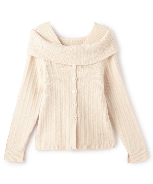 オフショルレイヤードニット【韓国ファッション】