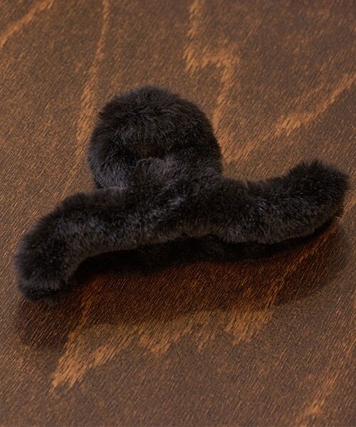 ファーバンスクリップ【韓国ファッション】