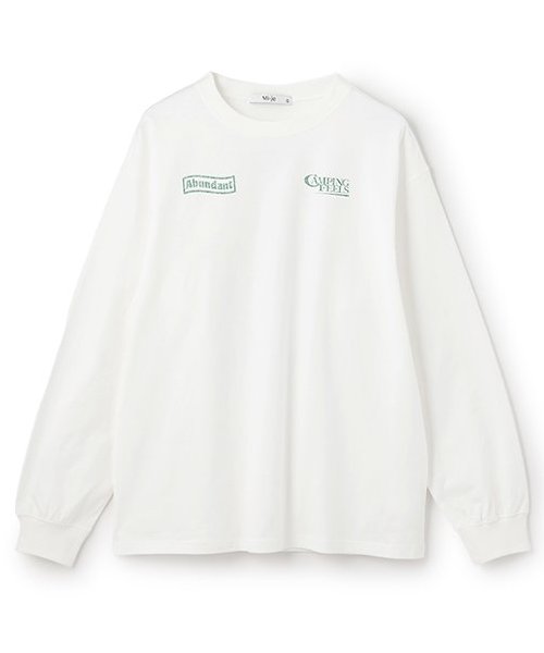 アソートグラフィック長袖Tシャツ【韓国ファッション】