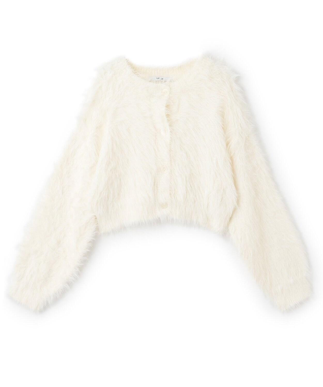 シャギーショートカーディガン【韓国ファッション】