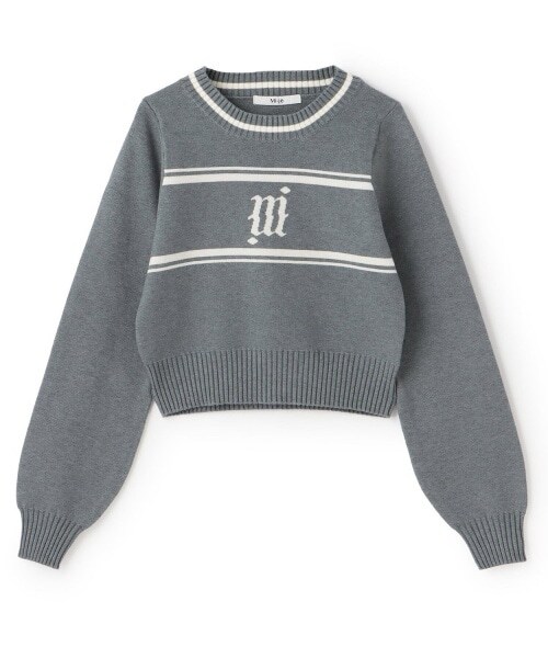 コンパクトジャガードニット【韓国ファッション】