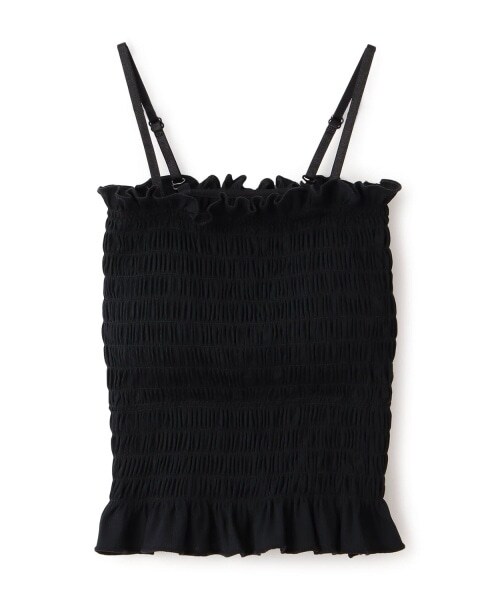シャーリングキャミソール
