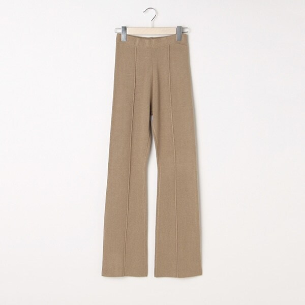 バックスリットニットパンツ